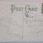 1912 Easter Postcard Rabbits Pulling an Egg Shell of Chicks Germany Posted