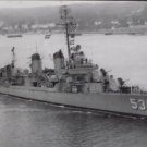 U.S.S. Stephen Potter DD-538 Battleship Real Photo Postcard Official U.S. Navy