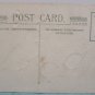 Antique Easter Postcard Baby Duck Eggs Basket Embossed Unposted Divided
