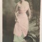 Antique Real Photo Postcard Lianede Vries Unposted Divided