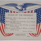 Antique Patriotic Postcard USA Flag for Memorial Day Unposted Dividef