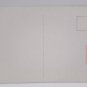 Japanese Art Postcard Signed by Artist Unposted Divided