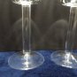 Cocktail Glasses Clear Crystal Stemware Three pcs