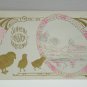 Antique Easter Postcard Baby Chickc Unposted Embossed Divided