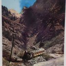 Real Photo Postcard The Silverton Narrow Gauge Train and Needle Mts