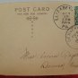 1906 Easter Postcard Christian Black and White Glossy Posted Divided