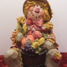 Scarecrow Figurine Autumn Thanksgiving Halloween made of Resin