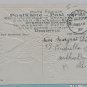 Antique Thanksgiving Postcard Uncle Sam Turkey Embossed Posted Divided