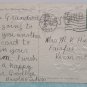 1909 Easter Postcard Rabbit Chick Egg Embossed Posted Divided