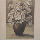 1913 Easter Postcard White Floral Winsch Embossed Posted Divided