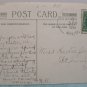 1910 Easter Postcard Yellow Floral Winsch Glossy Posted Divided