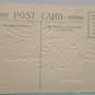 1912 Easter Postcard Cross Floral Winsch Embossed Unposted Divided