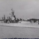 U.S.S. PRINCETON CVL-23 Battleship Real Photo Postcard Official U.S. Navy New