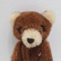 Antique Teddy Bear Miniature Fully Jointed Brown Mohair 3 1/2" Tall