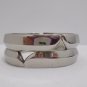 Women's Bangle Bracelet Silver Tone Metal