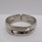 Women's Bangle Bracelet Silver Tone Metal