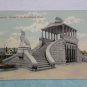 Antique Postcard Mousoleum Forest Park Springfield Mass.