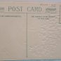 1912 Easter Postcard Pink White Floral Winsch Embossed Unposted Divided