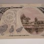Antique Easter Postcard Chicks Embossed Posted Divided