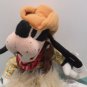 Walt Disney Bean Bag Plush Toy Cowboy Goofy New with Tags