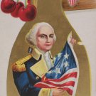 Antique George Washington Postcard Embossed Unposted Divided