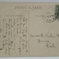 Antique Easter Postcard Chicks and Eggs Posted Divided