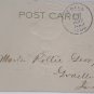 Antique Easter Postcard Chicks on Wagon Embossed Posted Undivided