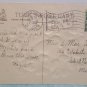 1908 Easter Postcard Baby Chick Embossed Posted Divided Prussia