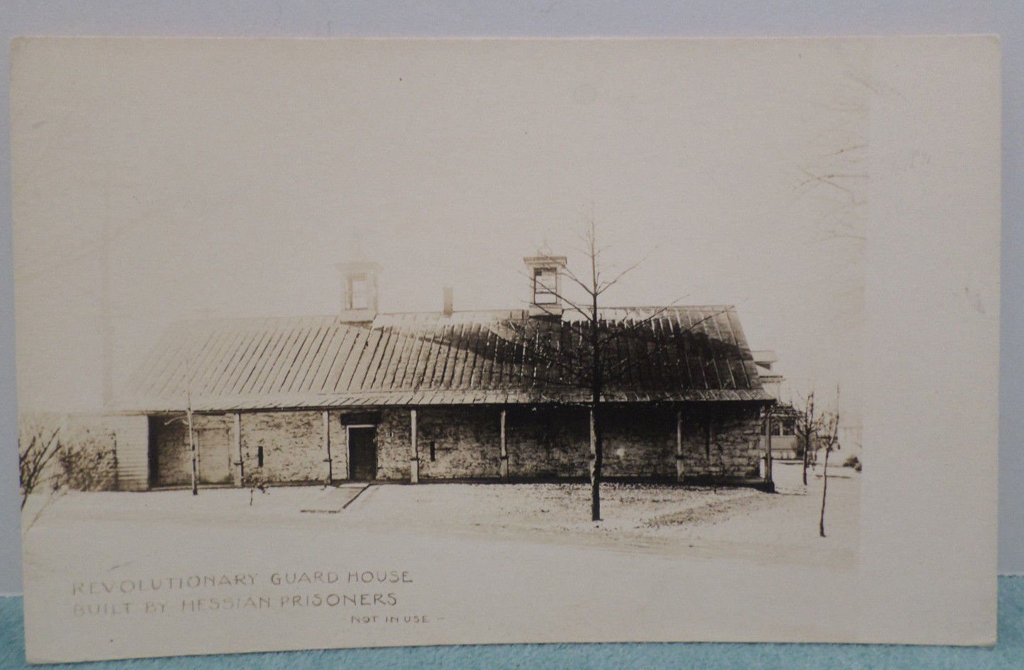 Antique 1907 Postcard of a Revolutionary Guard House Undivided and Unposted