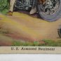 WWI Postcard U.S. Armored Regiment Photograph by US Army Signal Corps