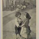 Antique Valentine Postcard Little Sweethearts Divided and Unposted