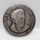 Elvis Presley Commemorative Medallion 55 Gold Records 1935 - 1977