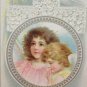 Antique Easter Postcard Angels Embossed Posted Divided