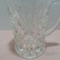 Pitcher Small Clear Crystal Pineapple Pattern Anchor Hocking