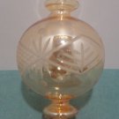 Christmas tree ornament Mouth Blown Glass Iridescent Gold