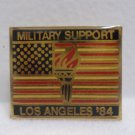 1984 Collector Pin Los Angeles Olympics Los Angeles Military Support