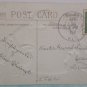 1911 Easter Postcard Rabbit Chicks Egg Embossed Posted Divided