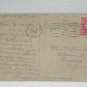 1919 Easter Postcard Chicks Basket Embossed Posted Divided