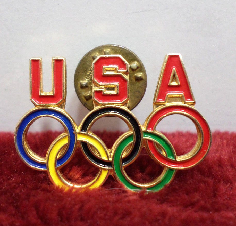 Los Angeles Olympic Collector Pin USA