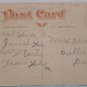 Antique Easter Postcard Baby Chicks Egg Embossed Unposted Divided