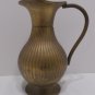 Vintage Solid Brass Water Pitcher