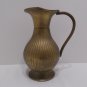 Vintage Solid Brass Water Pitcher
