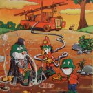 Antique Childrens Jig Saw Puzzle Wooden 20 pieces EEN Pin-Kwin Product