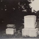 Antique Postcard Small RPPC Grave Stones