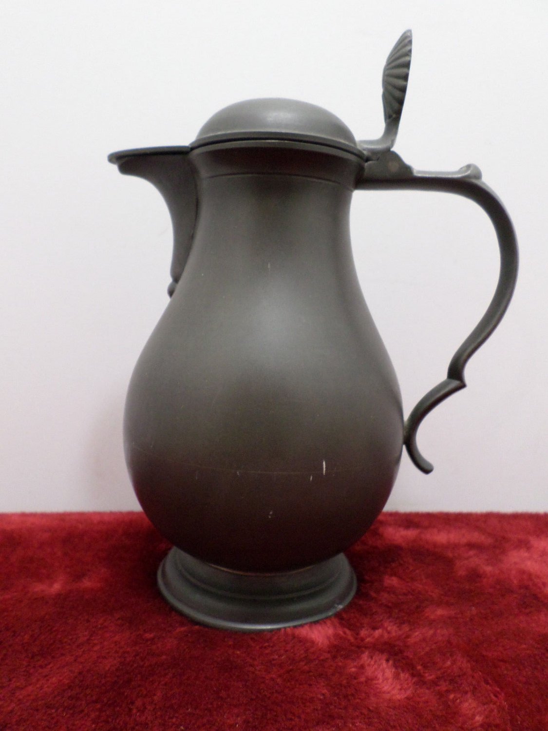 Antique Pewter Pitcher Etain Pur Made in Metowa Holland