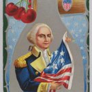 Antique Postcard President George Washington Divided Posted