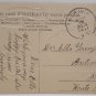 Antique Easter Postcard Chick Pulling Cart Embossed Posted Divided