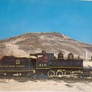 Real Photo Postcard Narrow Gauge Engine Train 318 Colorado Unposted Divided