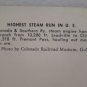 Real Photo Postcard Steam Engine Colorado and Southern Ry Unposted Divided