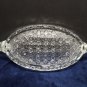 Clear Crystal Serving Bowl with Two Handles